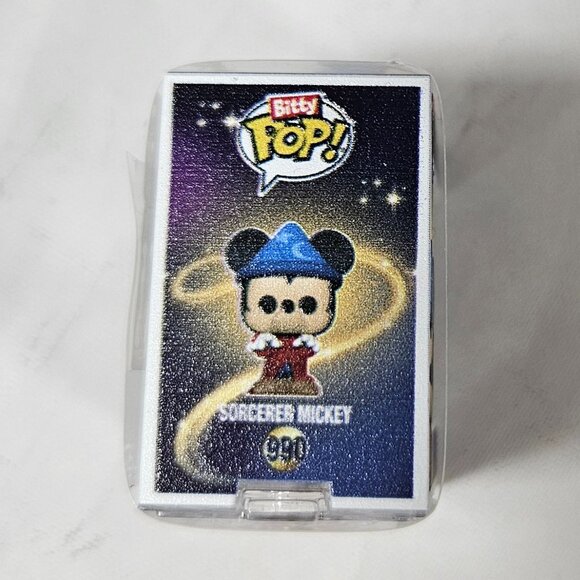 Bitty Pop Sorcerer Mickey #990 Vinyl Figures Disney Funko - Picture 4 of 7